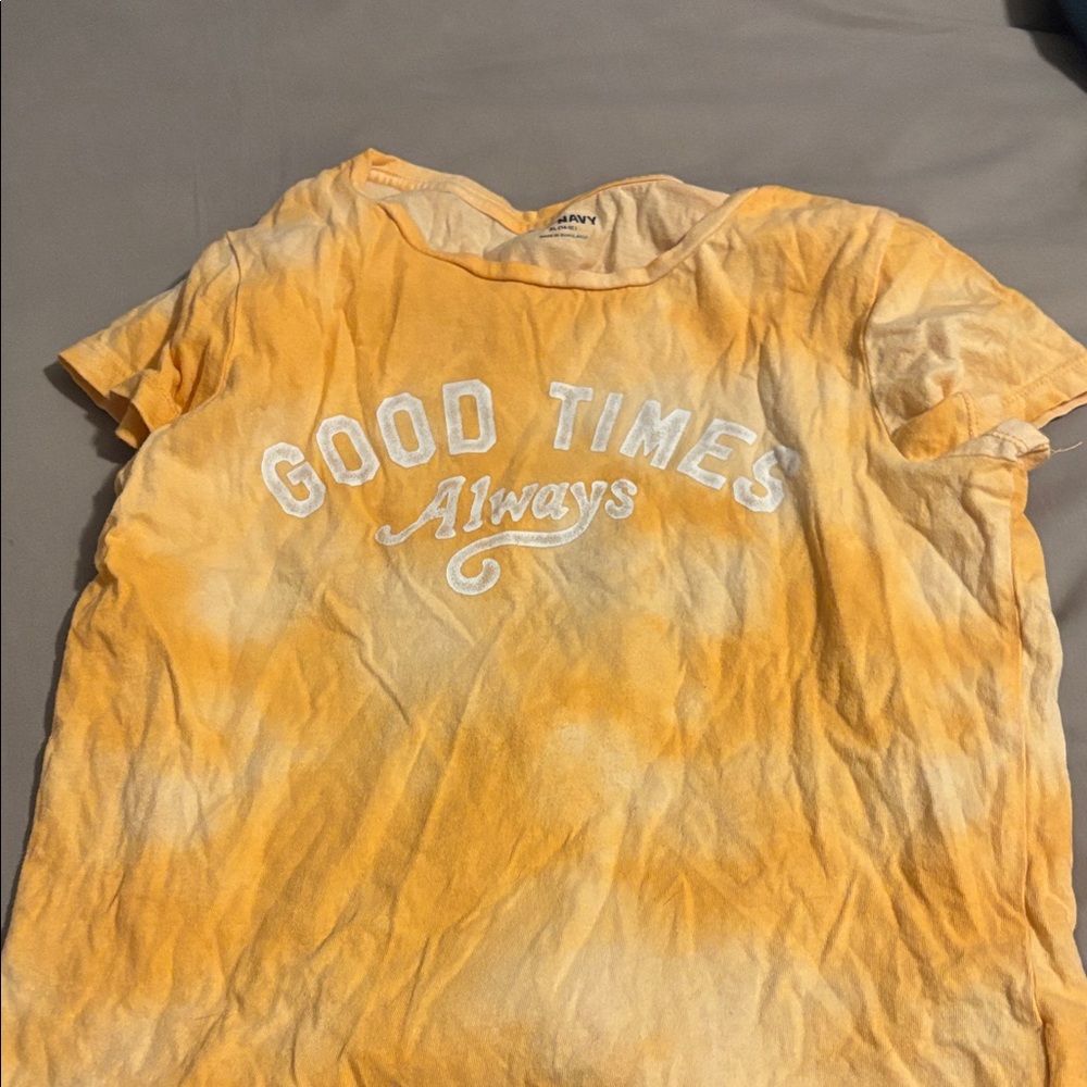 Old Navy Yellow Tee